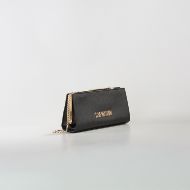 Picture of LOVE MOSCHINO WOMEN'S SMART DAILY BAG WITH LETTERING LOGO IN BLACK 2