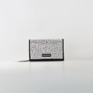 Picture of LOVE MOSCHINO WOMEN'S SHOULDER BAG GLIMMER IN BLACK 1