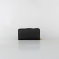 Picture of LOVE MOSCHINO WOMEN'S ZIP AROUND WALLET HEART TURNLOCK IN BLACK 4