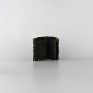 Picture of LOVE MOSCHINO WOMEN'S SMALL WALLET HEART TURNLOCK IN BLACK 3