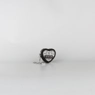 Picture of LOVE MOSCHINO WOMEN'S COIN CASE GLIMMER IN BLACK 2