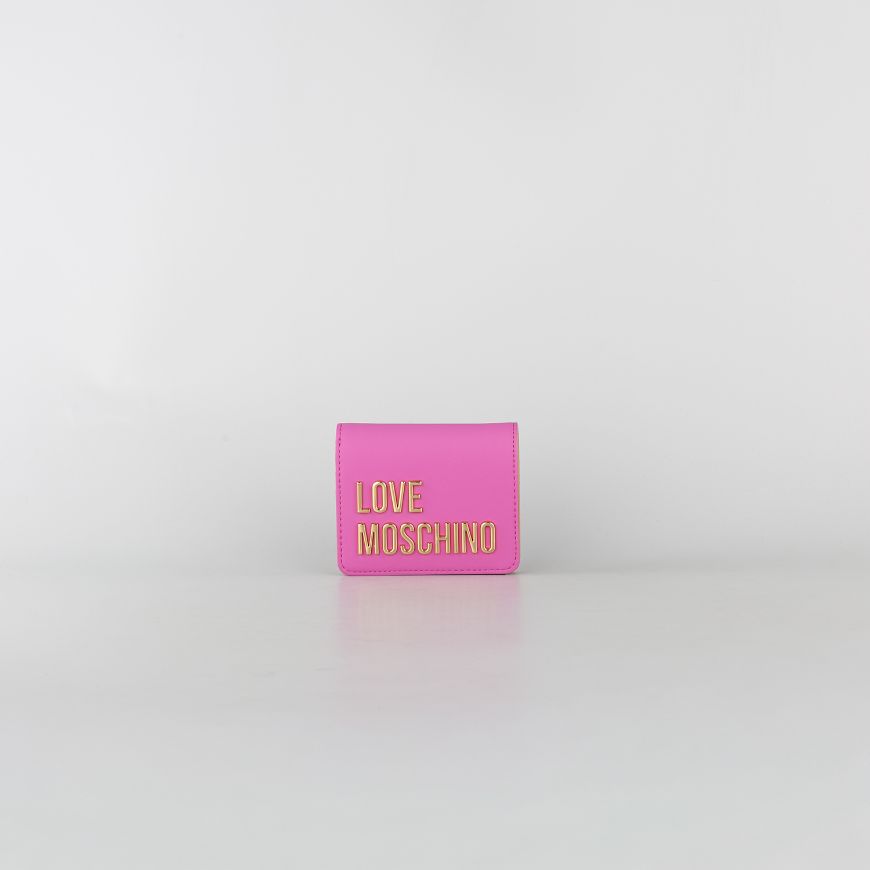 Picture of LOVE MOSCHINO WOMEN'S MEDIUM WALLET BOLD LOVE IN FUCHSIA