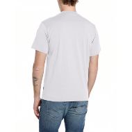 Picture of REPLAY MEN'S JERSEY T-SHIRT WITH BIG REPLAY PRINT IN NATURAL WHITE 2