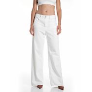 Picture of REPLAY WOMEN'S NARJA BAGGY FIT JEANS 11 OZ RECYCLED BULL IN NATURAL WHITE 1