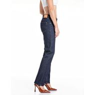 Picture of REPLAY WOMEN'S AKEME STRAIGHT FIT JEANS 12 OZ COTTON/LYOCELL STRETCH INDIGO IN DARK BLUE 2