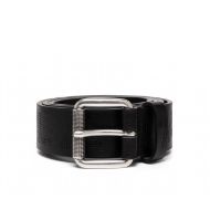 Picture of REPLAY MEN'S BUFFALO LEATHER BELT IN BLACK 1