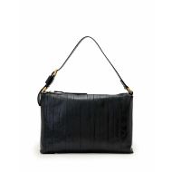 Снимка на ALLSAINTS ДАМСКА ЧАНТА EDBURY PANEL LEATHER SHOULDER BAG В ЧЕРНО 1