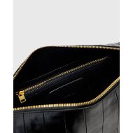 Снимка на ALLSAINTS ДАМСКА ЧАНТА EDBURY PANEL LEATHER SHOULDER BAG В ЧЕРНО 5