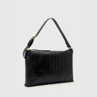 Снимка на ALLSAINTS ДАМСКА ЧАНТА EDBURY PANEL LEATHER SHOULDER BAG В ЧЕРНО 2