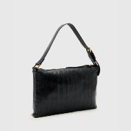 Снимка на ALLSAINTS ДАМСКА ЧАНТА EDBURY PANEL LEATHER SHOULDER BAG В ЧЕРНО 6
