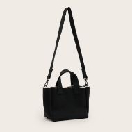 Снимка на ALLSAINTS ДАМСКА ЧАНТА IZZY LOGO PRINT KNITTED MINI TOTE BAG В ЧЕРНО 7