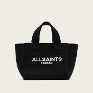 Снимка на ALLSAINTS ДАМСКА ЧАНТА IZZY LOGO PRINT KNITTED MINI TOTE BAG В ЧЕРНО 1