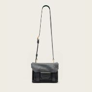 Снимка на ALLSAINTS ДАМСКА ЧАНТА URSA G LEATHER MINI CROSSBODY BAG В ЧЕРНО 1