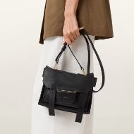 Снимка на ALLSAINTS ДАМСКА ЧАНТА URSA G LEATHER MINI CROSSBODY BAG В ЧЕРНО 8