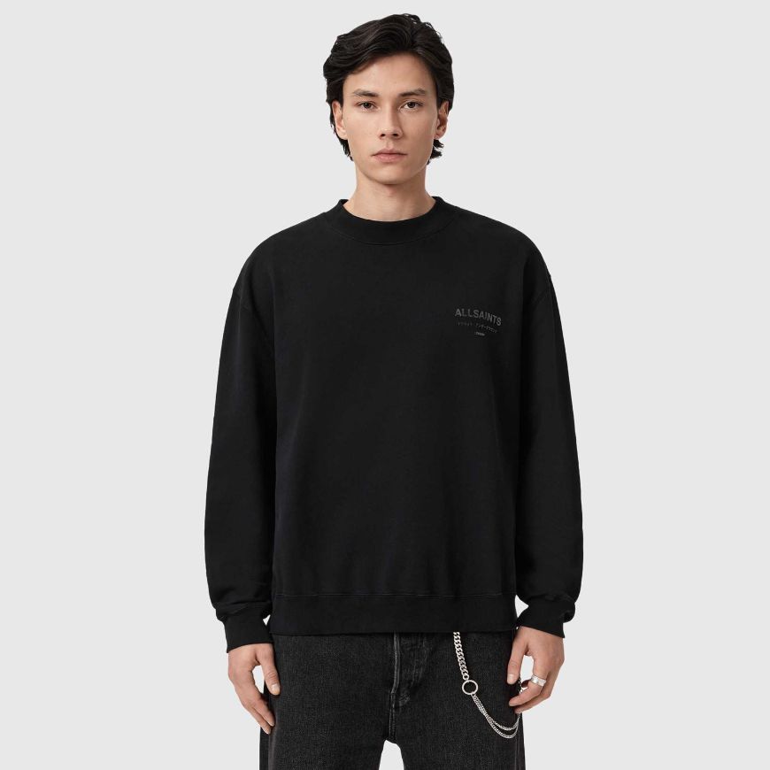 Снимка на ALLSAINTS МЪЖКИ СУИТШЪРТ XANDER CREW NECK В ЧЕРНО