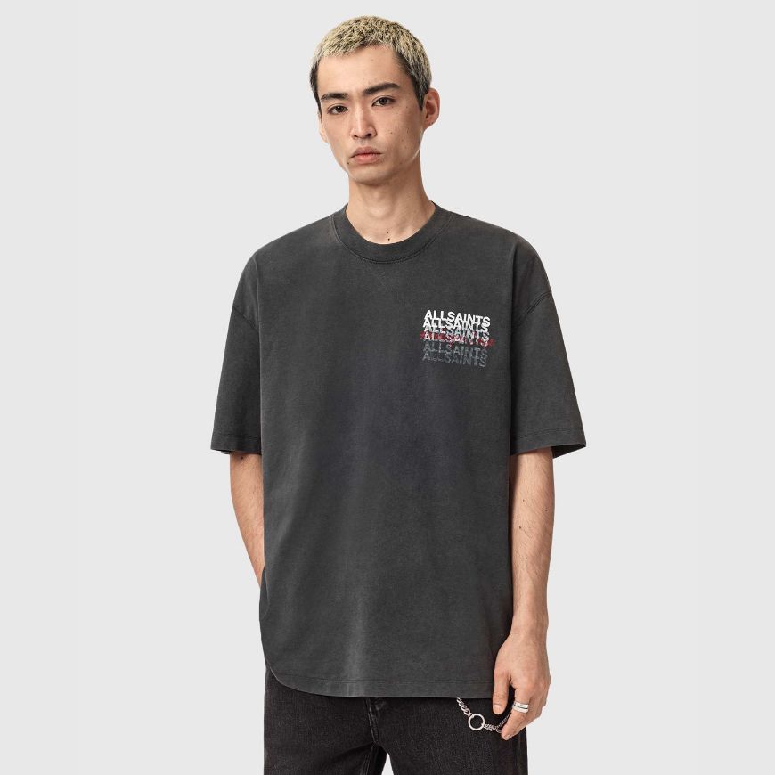 Снимка на ALLSAINTS МЪЖКА БЛУЗА GRAPHENE SHORT SLEEVE CREW T-SHIRT В ЧЕРНО