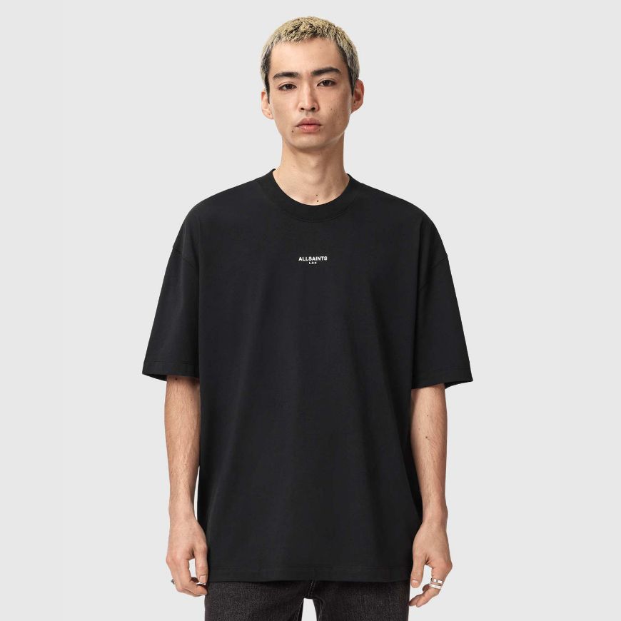 Снимка на ALLSAINTS МЪЖКА БЛУЗА MIKRO SHORT SLEEVE CREW T-SHIRT В ЧЕРНО