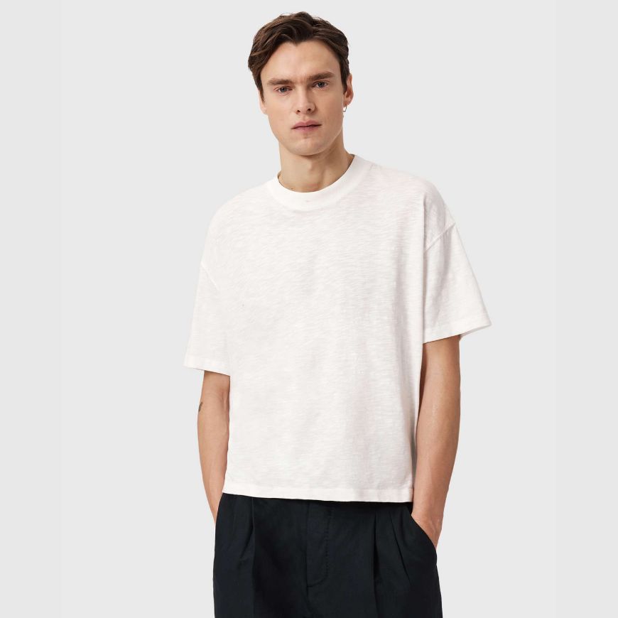 Снимка на ALLSAINTS МЪЖКА БЛУЗА CASPER SHORT SLEEVE CREW T-SHIRT В БЯЛО