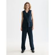 Picture of SCOTCH&SODA WOMEN'S TAILORED GILET IN CARBON 7