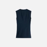Picture of SCOTCH&SODA WOMEN'S TAILORED GILET IN CARBON 2