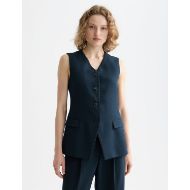 Picture of SCOTCH&SODA WOMEN'S TAILORED GILET IN CARBON 4