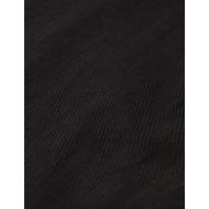 Picture of SCOTCH&SODA WOMEN'S QUINN MID RISE WIDE LEG PANTS WITH CROSS STITCHING IN METEORITE 3