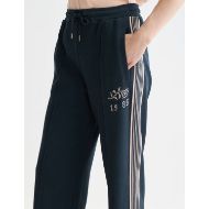 Picture of SCOTCH&SODA WOMEN'S INTERLOCK SWEATPANTS IN CARBON 6