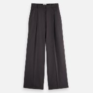 Picture of SCOTCH&SODA WOMEN'S CORE ROSE TAILORED PANT IN CHARCOAL MELANGE 1