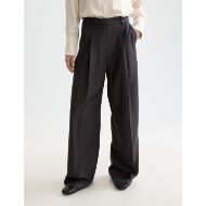 Picture of SCOTCH&SODA WOMEN'S CORE ROSE TAILORED PANT IN CHARCOAL MELANGE 4