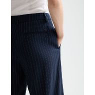 Picture of SCOTCH&SODA WOMEN'S CORE EDIE PANT IN NIGHT BLUE PINSTRIPE 6