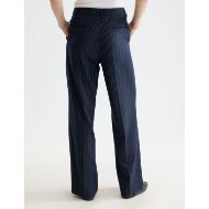 Picture of SCOTCH&SODA WOMEN'S CORE EDIE PANT IN NIGHT BLUE PINSTRIPE 5