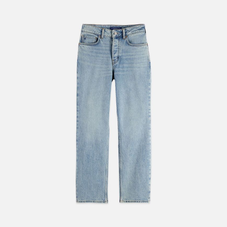 Picture of SCOTCH&SODA WOMEN'S SKY STRAIGHT JEANS - SUNBIRD