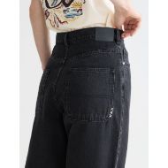 Picture of SCOTCH&SODA WOMEN'S RAINE HIGH RISE WIDE LEG - BLACK SUN 6