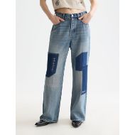 Picture of SCOTCH&SODA WOMEN'S THE DEEP LOW RISE LOOSE FIT JEANS IN THE COSMICO 4