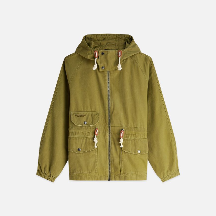 Снимка на SCOTCH&SODA МЪЖКО ЯКЕ HERITAGE SMOCK В ТЪМНОБЕЖОВО