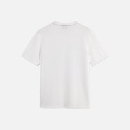 Picture of SCOTCH&SODA MEN'S WASHED GRAPHIC REGULAR-FIT T-SHIRT IN WHITE/PASTEL 2