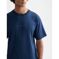 Picture of SCOTCH&SODA MEN'S SEASONAL CORE CHEST ARTWORK RELAXED-FIT T-SHIRT IN NAVY 6