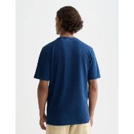 Picture of SCOTCH&SODA MEN'S THE 40TH ANNIVERSARY HEROES RELAXED-FIT INDIGO T-SHIRT IN NAVY 5