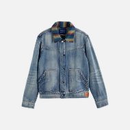 Снимка на SCOTCH&SODA МЪЖКО ЯКЕ WASHED DENIM RANCH В NAVY 1