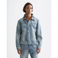 Снимка на SCOTCH&SODA МЪЖКО ЯКЕ WASHED DENIM RANCH В NAVY 4