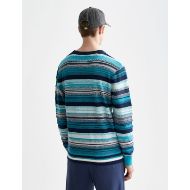 Picture of SCOTCH&SODA MEN'S STRIPED REGULAR-FIT PULLOVER IN BLUE 5