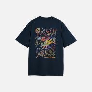 Picture of SCOTCH&SODA MEN'S FRONT AND BACK ARTWORK RELAXED-FIT T-SHIRT IN DARK BLUE 2