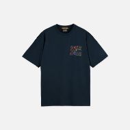Picture of SCOTCH&SODA MEN'S FRONT AND BACK ARTWORK RELAXED-FIT T-SHIRT IN DARK BLUE 1