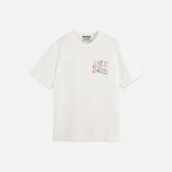 Picture of SCOTCH&SODA MEN'S FRONT AND BACK ARTWORK RELAXED-FIT T-SHIRT IN WHITE/PASTEL 1
