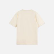 Picture of SCOTCH&SODA MEN'S FRONT ARTWORK RELAXED-FIT T-SHIRT IN LIGHT BEIGE 2