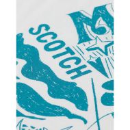 Picture of SCOTCH&SODA MEN'S FRONT AND BACK ARTWORK REGULAR-FIT T-SHIRT IN WHITE/PASTEL 3