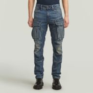 Picture of G-STAR MEN'S ROVIC ZIP 3D REGULAR TAPERED DENIM IN WORN IN DUSTY MOUNTAINS 1
