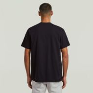 Picture of G-STAR MEN'S G ICON GR T-SHIRT IN DK BLACK 2