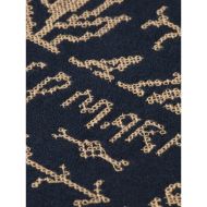 Picture of SCOTCH&SODA MEN'S CROSS STITCH ARTWORK RELAXED-FIT SWEATSHIRT IN DARK BLUE 3