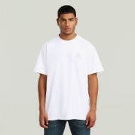 Picture of G-STAR MEN'S SMALL LOGO T-SHIRT IN WHITE 1